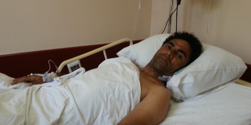 Ayağı Kopunca Yardımına Soma İçin Bekleyen Ambulans Uçak Yetişti.