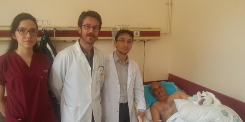 Odun Keserken Kopan Parmağı Hastanede Dikildi.